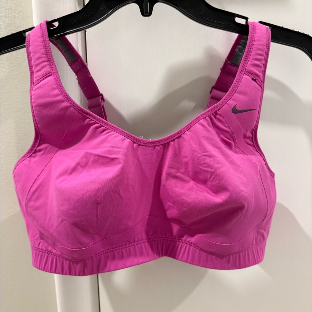 Nike Women's Vibrant Pink Sports Bra